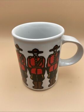 Vintage Marc Tetro RCMP Mug, Royal Canadian Mounted Police Danesco